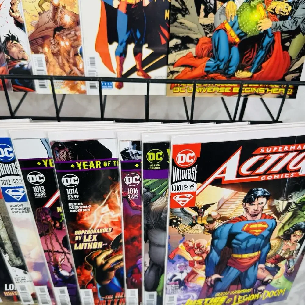 Action Superman 993-999 1002-1003 1007-1014 1016-1018 &‎ Leviathan Rising 1 Lot